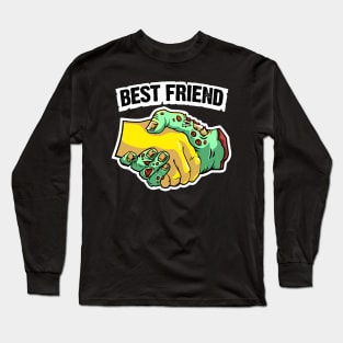 Best Friend is a Zombie Long Sleeve T-Shirt